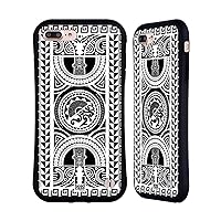 Head Case Designs Hc Maori Tatau Hybrid Case Compatible with Apple iPhone 7 Plus/iPhone 8 Plus