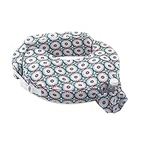 My Brest Friend Original Nursing Pillow Enhanced Ergonomics Essential Breastfeeding Pillow Support For Mom & Baby W/ Convenient Side Pocket, Double Straps & Slipcover, Coral