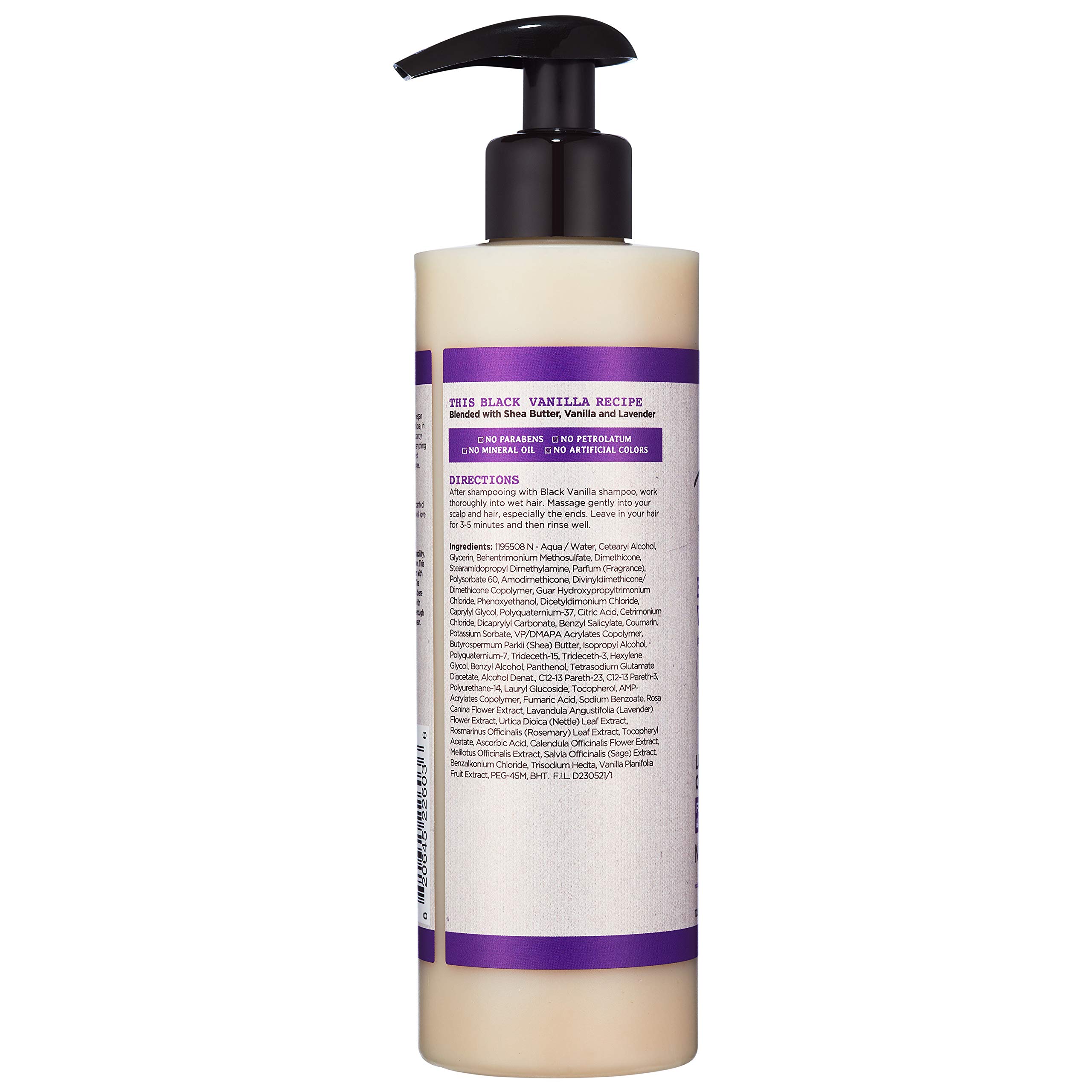 Carol’s Daughter Black Vanilla Moisturizing Conditioner, Adds Hydration & Shine to Dry, Damaged Hair- Made with Shea Butter and Rosemary, 8 fl oz (packaging may vary)