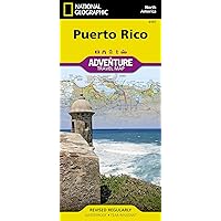 Puerto Rico Map (National Geographic Adventure Map, 3107)