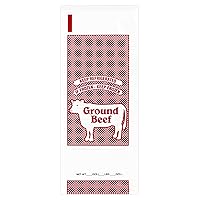 Mainca Ground Beef Freezer Bags (Retail) - 1 Lb. Size - Package of 50
