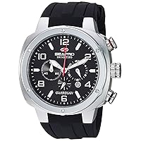 Men's SP3341 Guardian Analog Display Quartz Black Watch