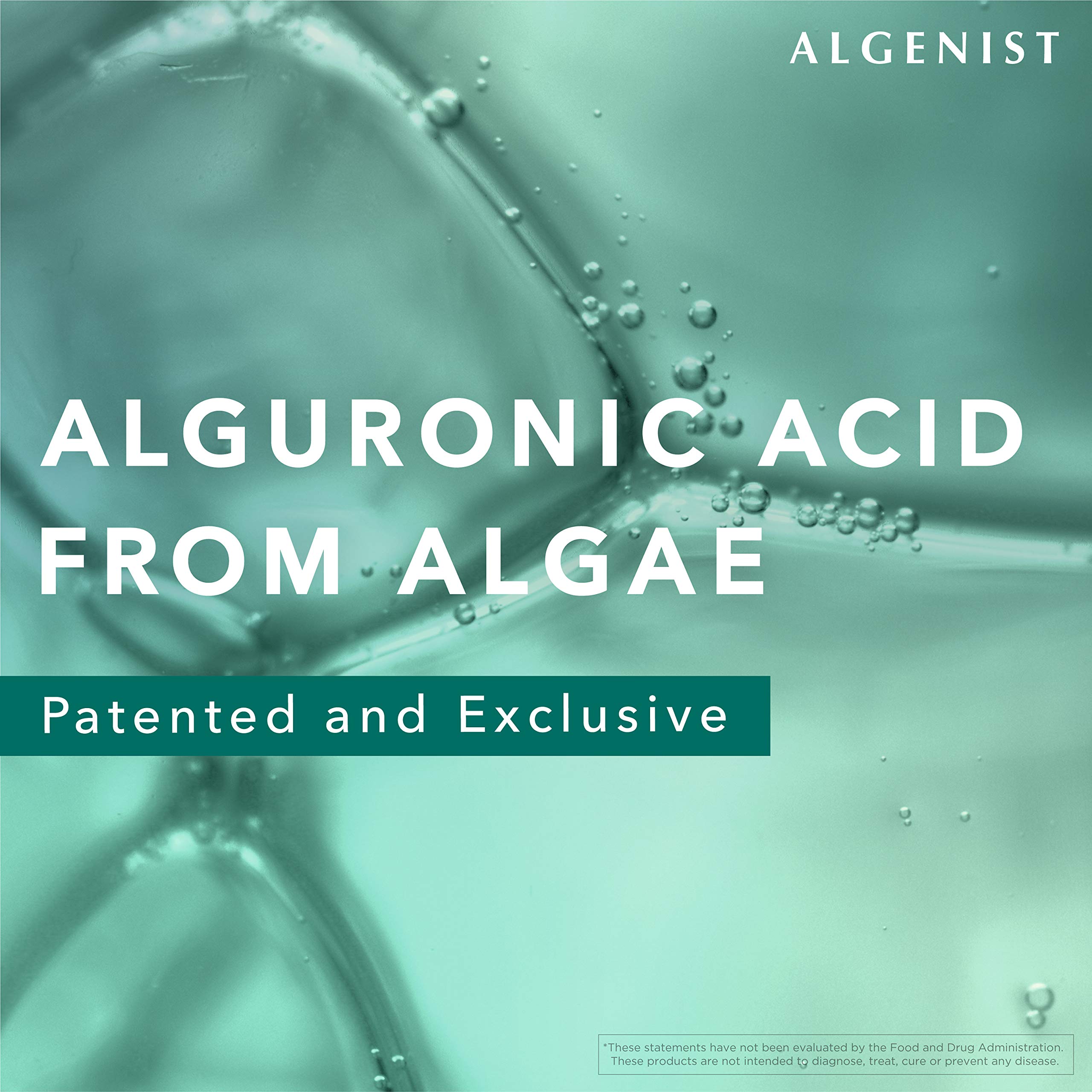 Algenist Genius Liquid Collagen - Vegan, Plant-Based Collagen Dropper with Vitamin E & Omega 3, 6 & 9 - Active Anti-Aging Formula - Non-Comedogenic & Hypoallergenic Skincare