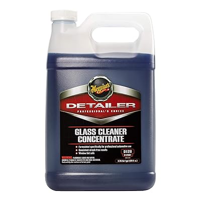 Meguiar's Professional Glass Cleaner Concentrate D12001 - Professional  Strength Glass Cleaner for a Streak-Free Shine that's Residue-Free on All  Glass