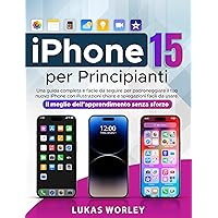 iPhone 15 Per Principianti: Una guida completa e facile da seguire per padroneggiare il tuo nuovo iPhone con illustrazioni chiare e spiegazioni facili. ... senza sforzo (Italian Edition) iPhone 15 Per Principianti: Una guida completa e facile da seguire per padroneggiare il tuo nuovo iPhone con illustrazioni chiare e spiegazioni facili. ... senza sforzo (Italian Edition) Kindle Paperback