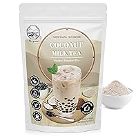 Coconut Bubble Milk Tea Instant 3in1 Powder Mix - 1kg (33 Drinks) | For Boba Tea, Milkshake, Blended Frappe and Bakery | Authentic Taiwan Recipe | 0 Trans Fat, No Preservatives by Moriyama Teahouse