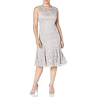 Alex Evenings Women's Short Embroidered Dresses-Discontinued