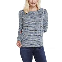 Invisible World Women's 100% Alpaca Wool Sweater Hand Dyed Crewneck