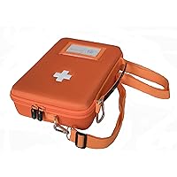 Hardcase Insulated - LARGE A5 and shoulder strap - Medication Bag for Allergy and Asthma - Highly Visible and Noticeable in the case of an Emergency