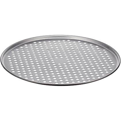 Cuisinart 14-Inch Pizza Pan, Chef's Classic Nonstick Bakeware, Silver, AMB-14PPP1