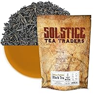 Solstice Loose Leaf Vanilla Black Tea (8-Ounce Bulk Bag); Makes 100+ Cups of Tea