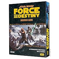 Star Wars - Force and Destiny: Beginner Game Ignite Your Lightsabers and Discover Your Force Destiny! Sci-Fi Roleplaying Game, Ages 10+, 3-5 Players, 1 Hour Playtime, Made