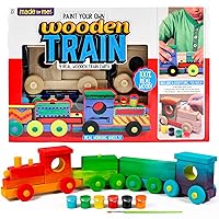Made By Me Build & Paint Your Own Wooden Cars - DIY Wood Craft Kit, Easy to Assemble and Paint 3 Race Cars – Arts and Crafts Kit for Kids Ages 6 and Up, Multicolor