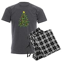 CafePress Marijuana Christmas Tree Pajamas Men's Novelty Pajamas