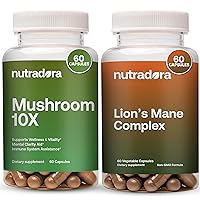Lions Mane & Mushroom 10x Vitality. Unlocking The Power of Mushrooms for Enhanced Cognitive Function and Immune Support