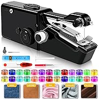 User-Friendly Cordless Handheld Sewing Machine for Beginners, Mini Sewing Machine with Accessories Kit, Portable Sewing Machine for A Variety of Fabrics, Clothes Repair Easy A Must-Have for Home DIY