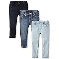 The Children's Place Baby And Toddler Girls' Multipack Basic Skinny Jeans