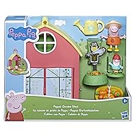Peppa Pig Peppa's Adventures Peppas F36585L0 Garden Shed Play Set Includes 1 Figure, 5 Accessories, with Carry Handle for Travel, Suitable for Ages 3 and Above