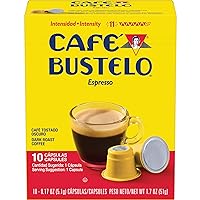 Espresso Dark Roast Coffee, 40 Count Capsules for Espresso Machines, 11 Intensity