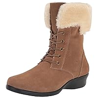 Propet Womens Winslow Winter Lace Up Casual Boots Ankle Low Heel 1-2