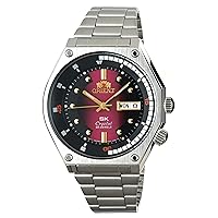 ORIENT Sports SK Retro 70's Automatic Steel Watch with Red Dial RA-AA0B02R