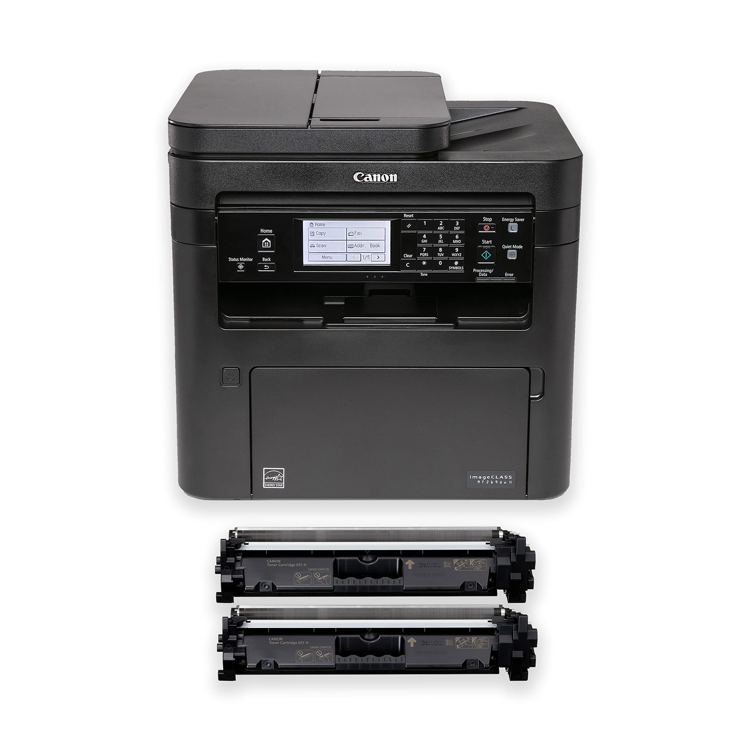 Canon imageCLASS MF269dw II VP - All in One, Wireless, Duplex Laser Printer with 2 High Capacity Toners, Works with Alexa