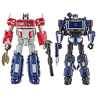 Reactivate Video Game-Inspired Optimus Prime and Soundwave 2-Pack, 6.5-inch Converting Action Figures, 8+ Years