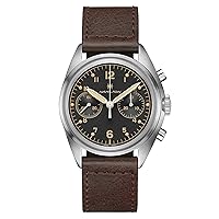 Hamilton Khaki Aviation Pioneer Chronograph Hand Wind Black Dial Men's Watch H76409530
