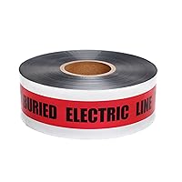 Swanson Tool Co DETR31005 3 inch by 1000 Foot 5 MIL Detectable Safety Tape 