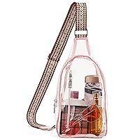 Telena Clear Fanny Pack Stadium Approved with Telena Clear Sling Bag