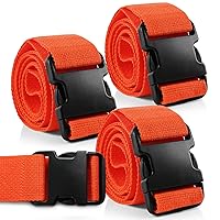 Primacare IR-5006-3 Pack of 3 Unisex Restraint Strap with Plastic Buckles for Patients, Adults and Kids, Medical Disposable Waterproof Straps with Adjustable Locking for Easy Attachment, 2