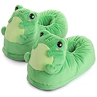 Funny animal plush slippers Womens sizes 4-13