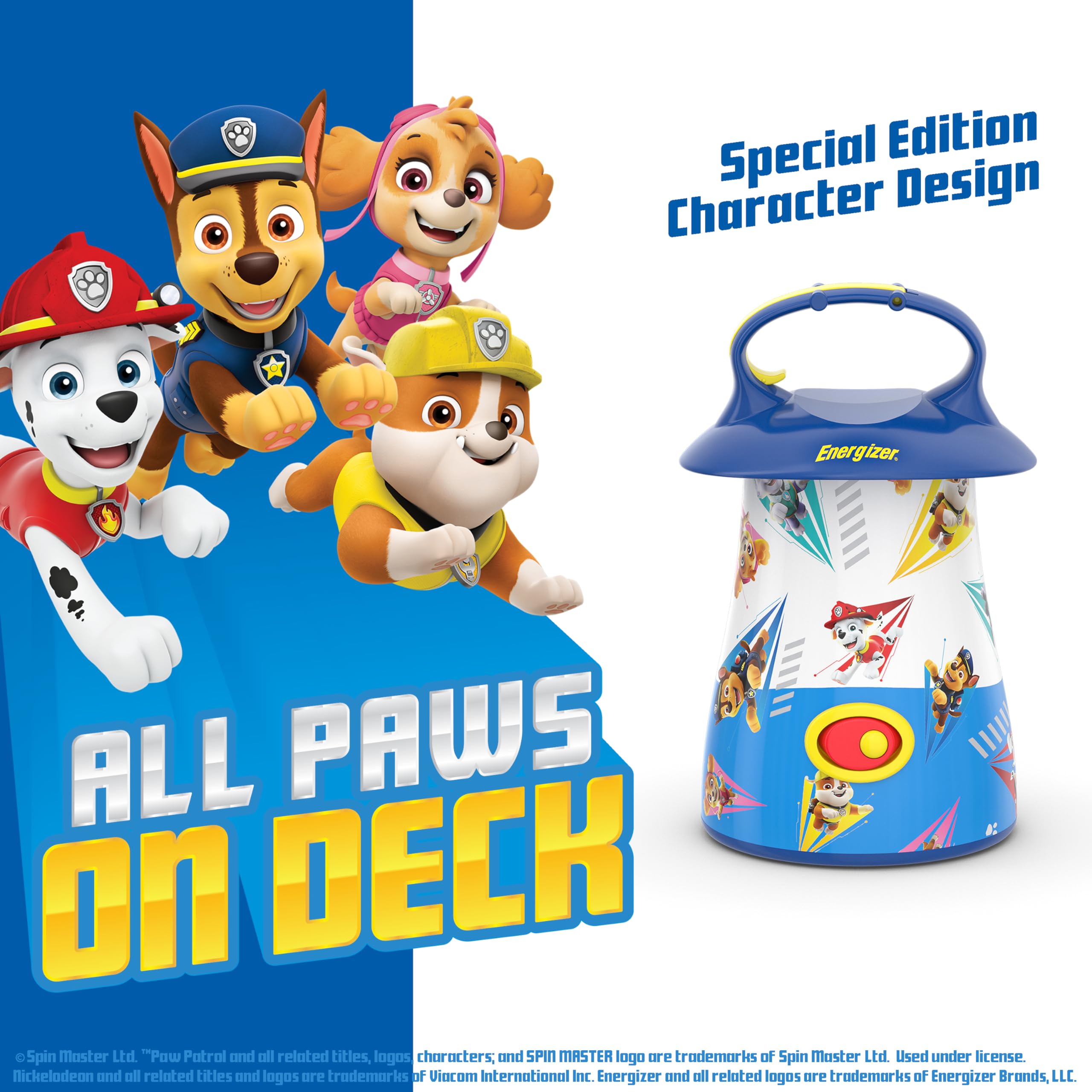 Energizer PAW Patrol Kids LED Lantern, Great Light for Kids, Batteries Included