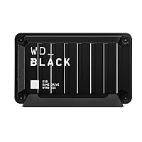 Western Digital 1TB D30 Game Drive SSD - Portable External Solid State Drive, Compatible with Playstation, Xbox, & PC, Up to 900MB/s - WDBATL0010BBK-WESN