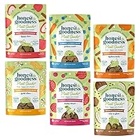 Plant Snacks Dog Treats, Enriched with Omega 3s & Postbiotics, 8oz Variety Pack, 6 Bags