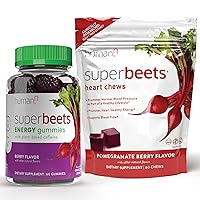 SuperBeets Energy Gummies & SuperBeets Heart Chews