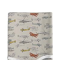 Changing Pad Cover, Flying High, Beige, Standard