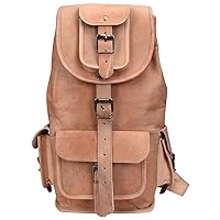 100% goat leather Handmade Trendy Backpack Bag for Unisex