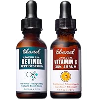 Ebanel Bundle of 20% Vitamin C Serum, and 2.5% Retinol Serum