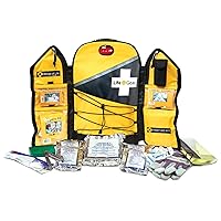 Life Gear Wings of Life Emergency Survival Kit - Disaster and Emergency Preparedness Bug Out Bag, 3 Day (72 hour) Kit Food, Water, First Aid and Tools For 1 Person