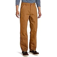 Carhatt Mens Loose Fit Washed Duck Utility Work Pant