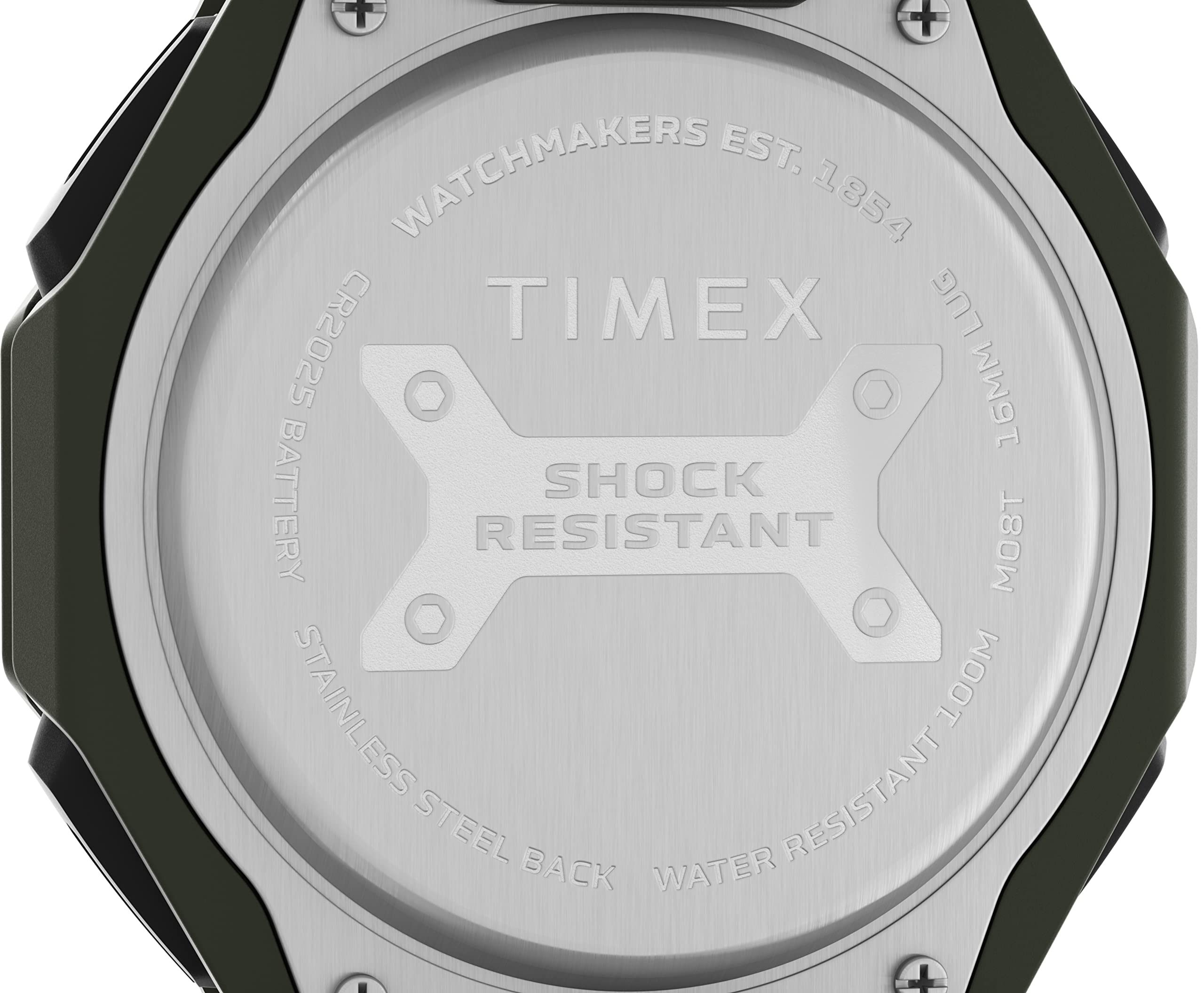 Timex Men's Command Encounter 54mm Watch - Black Dial Black Case Black Strap