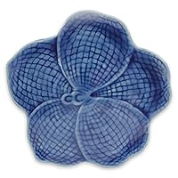 NOVICA Blue Vanda Celadon Plate