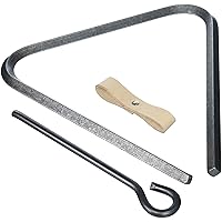 Enclume Premier 10-Inch Finishing Touches Dinner Triangle, Matches Enclume Pot Racks, Hammered Steel