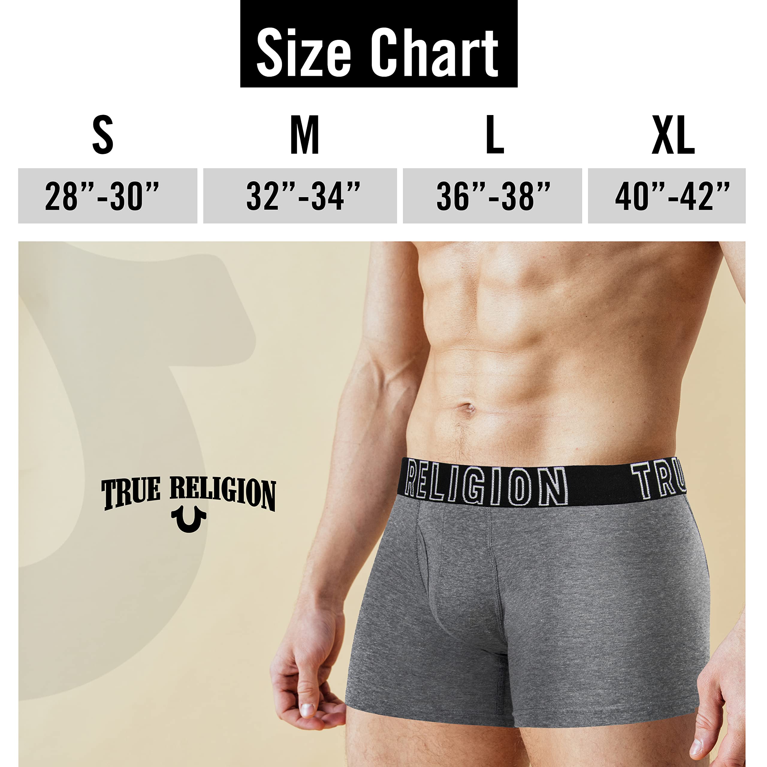 Mua True Religion Mens Boxer Briefs Cotton Stretch Underwear for Men Pack  of 6 trên  Mỹ chính hãng 2024
