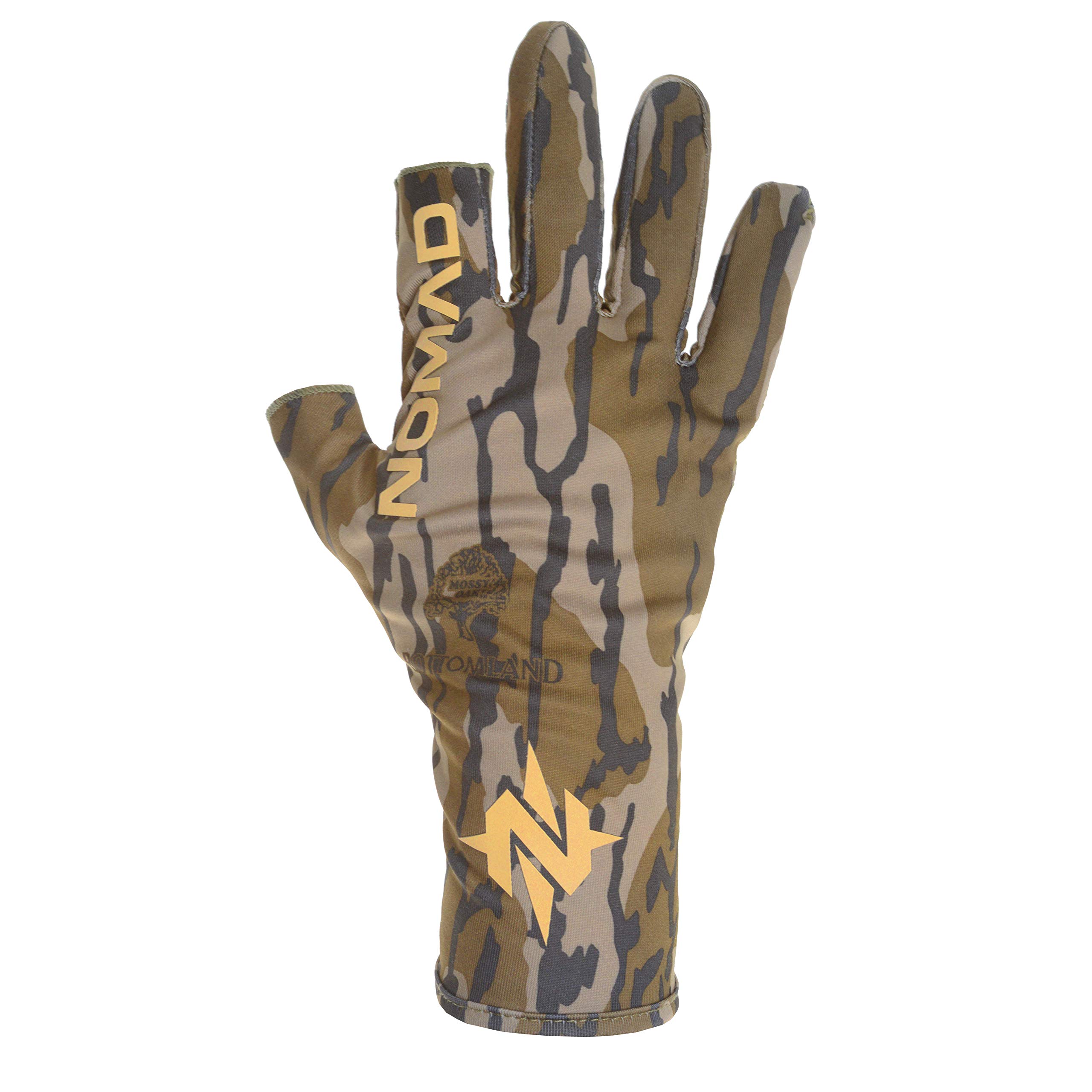 NOMAD Mens Fingerless Turkey Glove | Camo Fingerless Hunting Glove