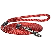 The Walkie No Pull Dog Leash - Gentle, Effective, Encourages Loose Leash Walking - Made in USA - Red - Size Large for Dogs 25 lbs – 150 lbs