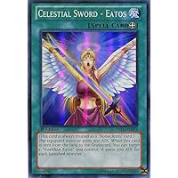 YU-GI-OH! - Celestial Sword - Eatos (DRLG-EN011) - Dragons of Legend - 1st Edition - Super Rare