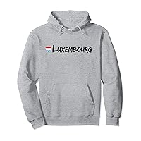 Love Luxembourg T Shirt Country Flag Souvenir Gift Pullover Hoodie