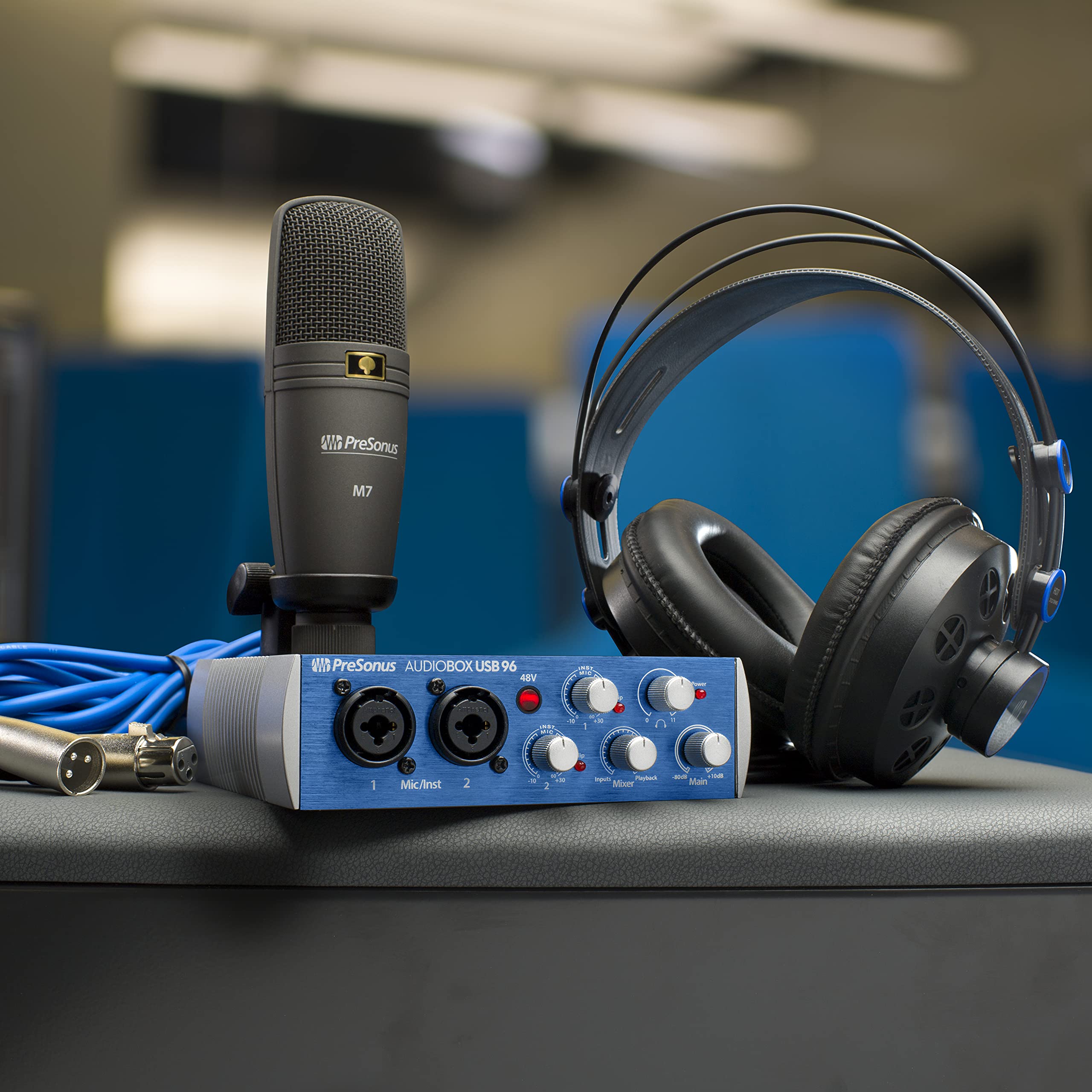 Mua PreSonus AudioBox 96 Studio USB  Recording Bundle, Interface,  Headphone, Microphone, Studio One Software, Blue trên Amazon Nhật chính  hãng 2023 | Giaonhan247